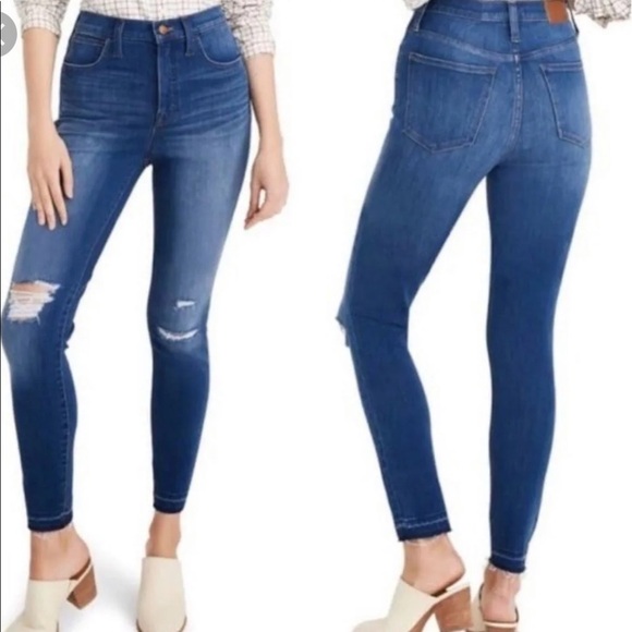 Madewell 10” High Waist Skinny Jean - Picture 12 of 12